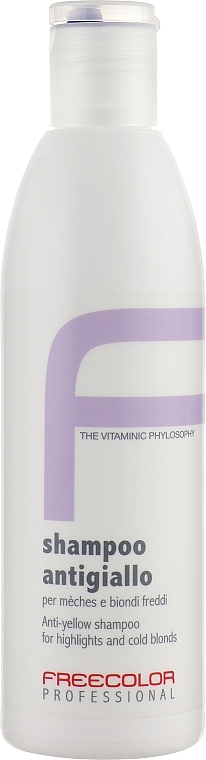 Szampon przeciw żółknięciu włosów - Oyster Cosmetics Freecolor Anti-yellow Shampoo — Zdjęcie N1