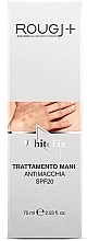 Krem do rąk przeciw przebarwieniom - Rougj+ WhiteFix Anti-Stain Hand Treatment — Zdjęcie N2