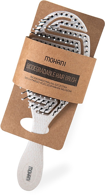 Biodegradowalna szczotka do włosów - Mohani Biodegradable Hair Brush — Zdjęcie N1