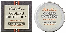 Kup Mentolowy balsam do ust dla mężczyzn - Bath House Cooling Protection Menthol Lip Salve