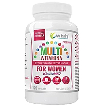 Kup Multiwitaminy dla kobiet - Wish Pharmaceutical Multi Witamina+Prebiotyk For Women