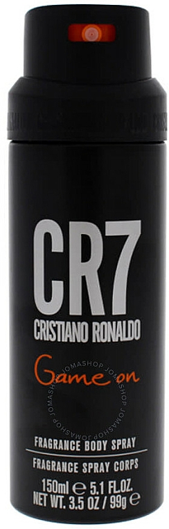 Cristiano Ronaldo CR7 Game On - Dezodorant w sprayu dla mężczyzn — Zdjęcie N1