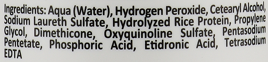 Utleniacz do włosów w kremie 6% - ReformA Cream Peroxide 20 Vol — Zdjęcie N3