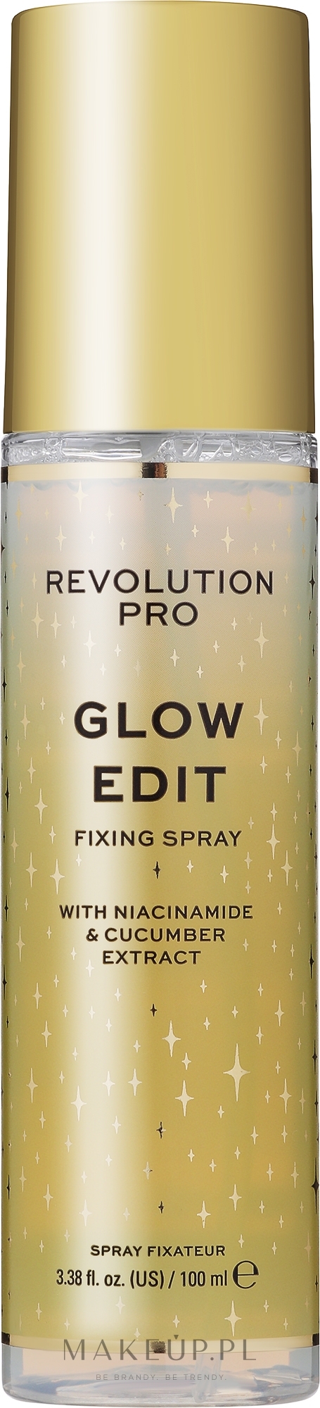 Utrwalacz makijażu - Revolution Pro Glow Edit Setting Spray — Zdjęcie 100 ml
