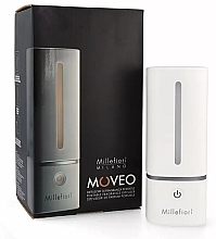 Dyfuzor zapachowy, biały - Millefiori Moveo Portable Fragrance Diffuser White — Zdjęcie N1