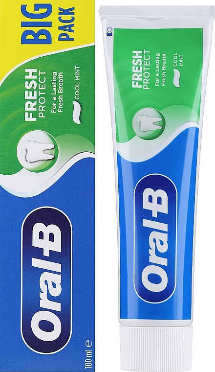 Pasta do zębów - Oral-B 1-2-3 Fresh Mint Toothpaste  — Zdjęcie N2