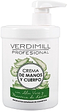Kup Nawilżający krem do rąk i ciała z aloesem - Verdimill Professional Moisturizing Cream