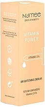 Rozjaśniające serum do twarzy z witaminą C - Numee Drops Of Benefits Vitamin Power Vitamin C Brightening Serum — Zdjęcie N2