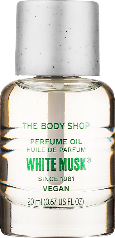 The Body Shop White Musk Vegan Perfume Oil - Perfumowany olejek do ciała — Zdjęcie N1