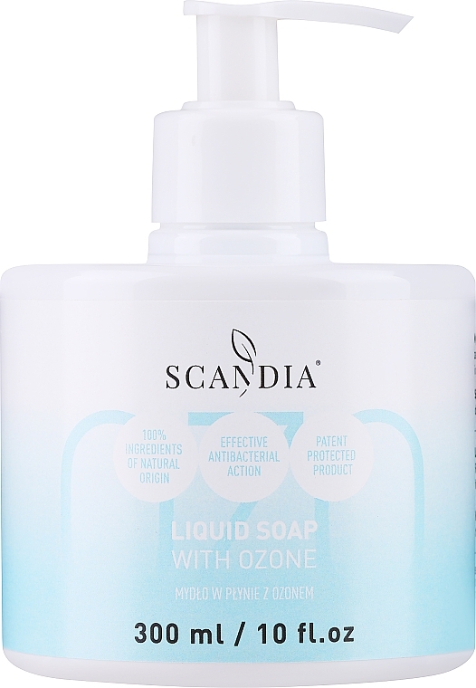Antybakteryjne mydło w płynie z ozonem - Scandia Cosmetics Ozo Liquid Soap With Ozone — Zdjęcie N1