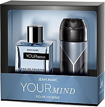 Zestaw - Jean Marc Your Mind (deo/150ml + edt/100ml) — Zdjęcie N1