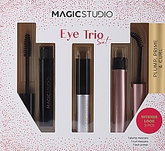 Zestaw - Magic Studio Eye Trio Set Plump, Prime, Curl (mascara/2x2.8ml + primer/3/.8ml) — Zdjęcie N2
