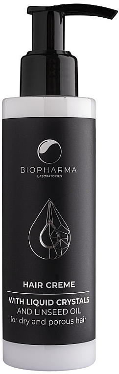 Krem do włosów z płynnymi kryształami - Biopharma Bio Oil Hair Creme — Zdjęcie N1
