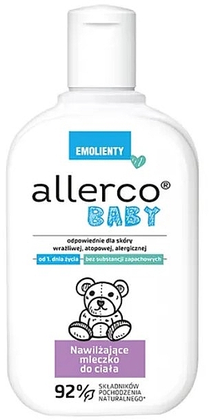 Nawilżający balsam do ciała - Allerco Baby Emolienty — Zdjęcie N1