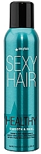 Spray dodający blasku i wygładzający włosy - SexyHair HealthySexyHair Smooth & Seal Shine & Anti-Frizz Spray — Zdjęcie N1