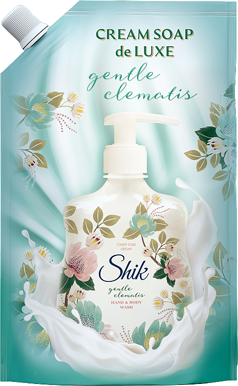Kremowe mydło w płynie do rąk i ciała - Shik Gentle Cleamatis Hand & Body Wash (doypack) — Zdjęcie N1