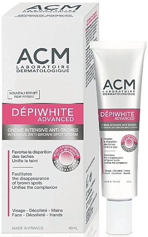 Intensywny krem przeciw brązowym plamom - ACM Laboratoires Depiwhite Depigmenting Cream — Zdjęcie N1