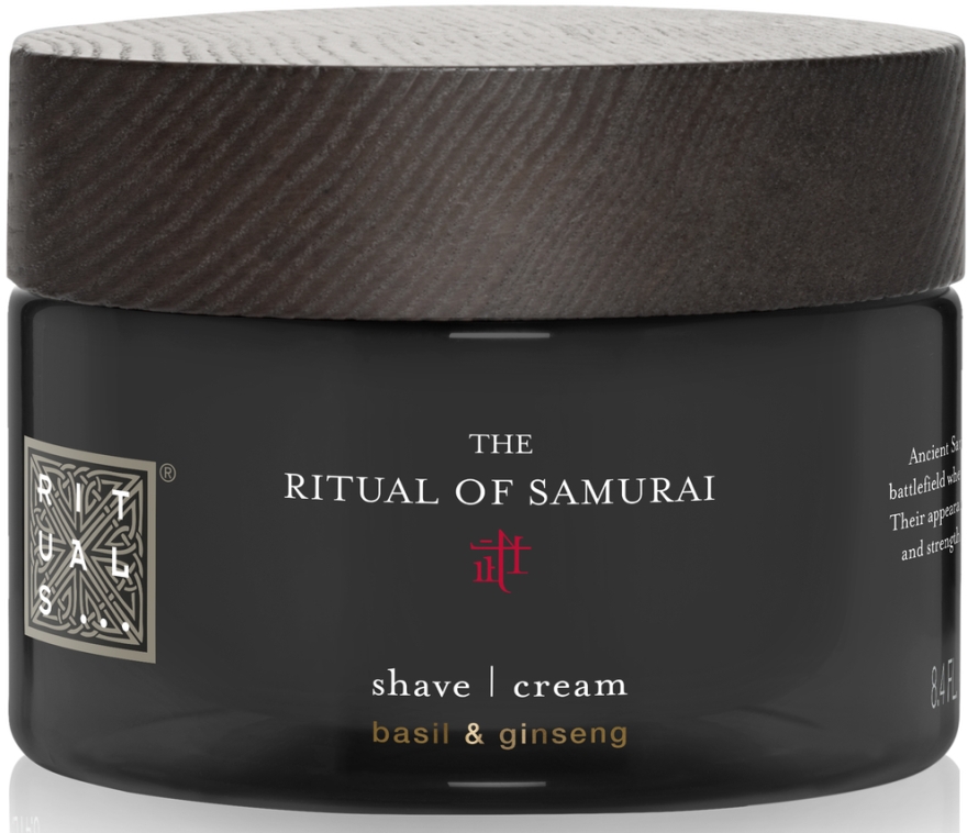 Krem do golenia Bazylia i żeń-szeń - Rituals The Ritual Of Samurai Shave Cream — Zdjęcie N2