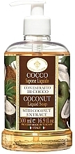 Mydło w płynie Kokos - Saponificio Artigianale Fiorentino Coconut Liquid Soap — Zdjęcie N1
