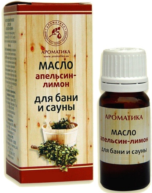 Olejek do kąpieli i sauny Pomarańczai cytryna - Aromatika — Zdjęcie N1