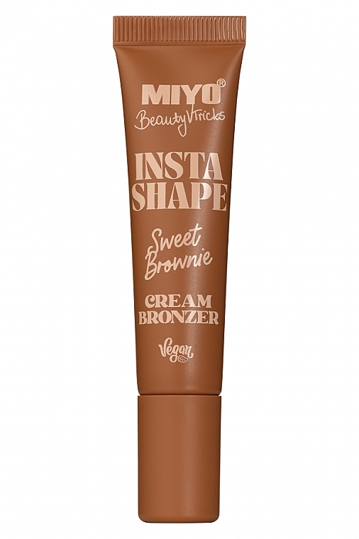 PRZECENA! Bronzer w kremie - Miyo Insta Shape Sweet Brownie Cream Bronzer * — Zdjęcie N1