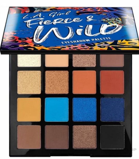 Paleta cieni do powiek - L.A. Girl Fierce & Wild Eyeshadow Palette — Zdjęcie G42729 - Instinct