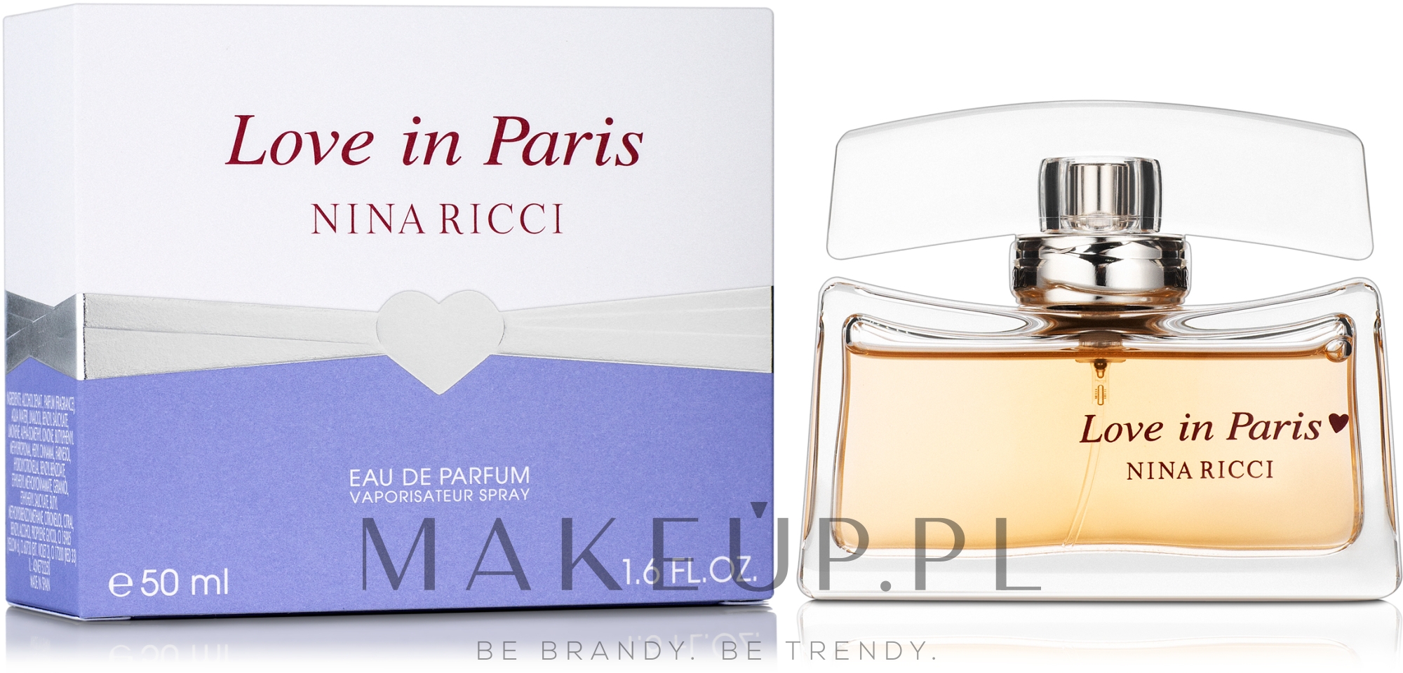 Nina Ricci Love in Paris - Woda perfumowana — Zdjęcie 50 ml