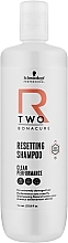 Odbudowujący szampon do włosów zniszczonych - Schwarzkopf Professional Bonacure R-TWO Resetting Shampoo — Zdjęcie N2