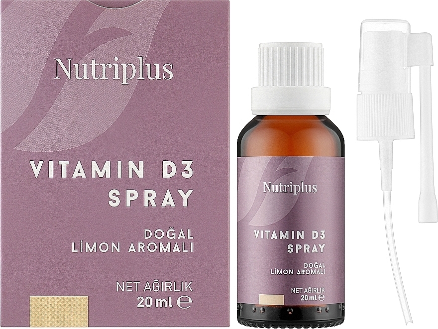 Suplement diety Witamina D3 - Farmasi Nutriplus Vitamin D — Zdjęcie N2