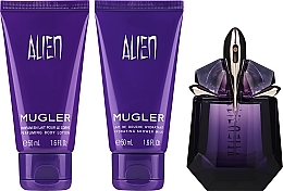 Mugler Alien - Zestaw (edp 30 ml + b/lot 50 ml + sh/milk 50 ml) — Zdjęcie N2