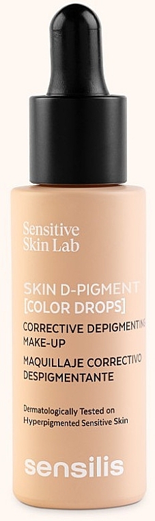 Pigment twarzy - Sensilis Skin D-Pigment Color Drops — Zdjęcie N1