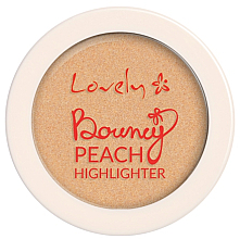 Rozświetlacz do twarzy - Lovely Highlighter Bouncy Peach — Zdjęcie N1