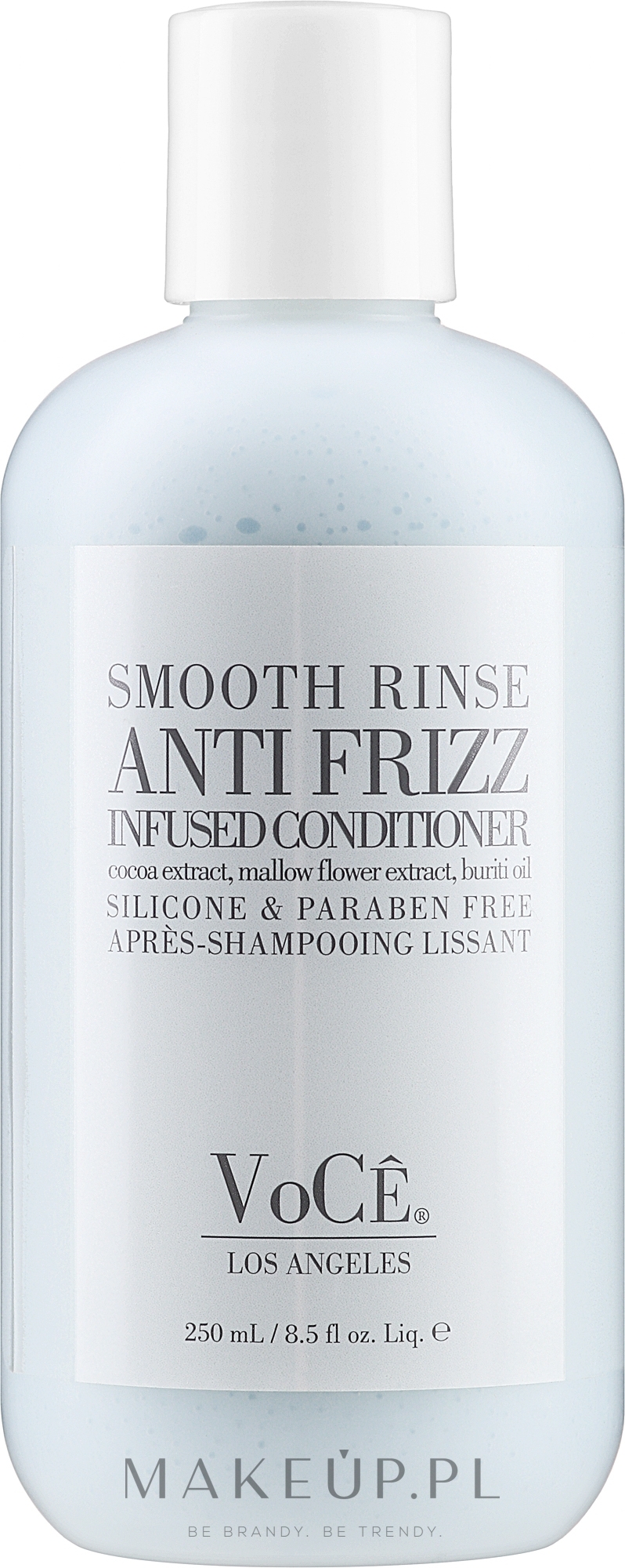 Odżywka do włosów - VoCê Haircare Smooth Rinse Anti Frizz Infused Conditioner — Zdjęcie 250 ml