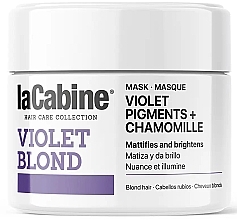 Kup Maska do włosów blond - La Cabine Violet Blond Mask Violet Pigments + Chamomille