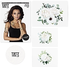 Tymczasowe tatuaże - TATTon.me White Bloom Set  — Zdjęcie N1