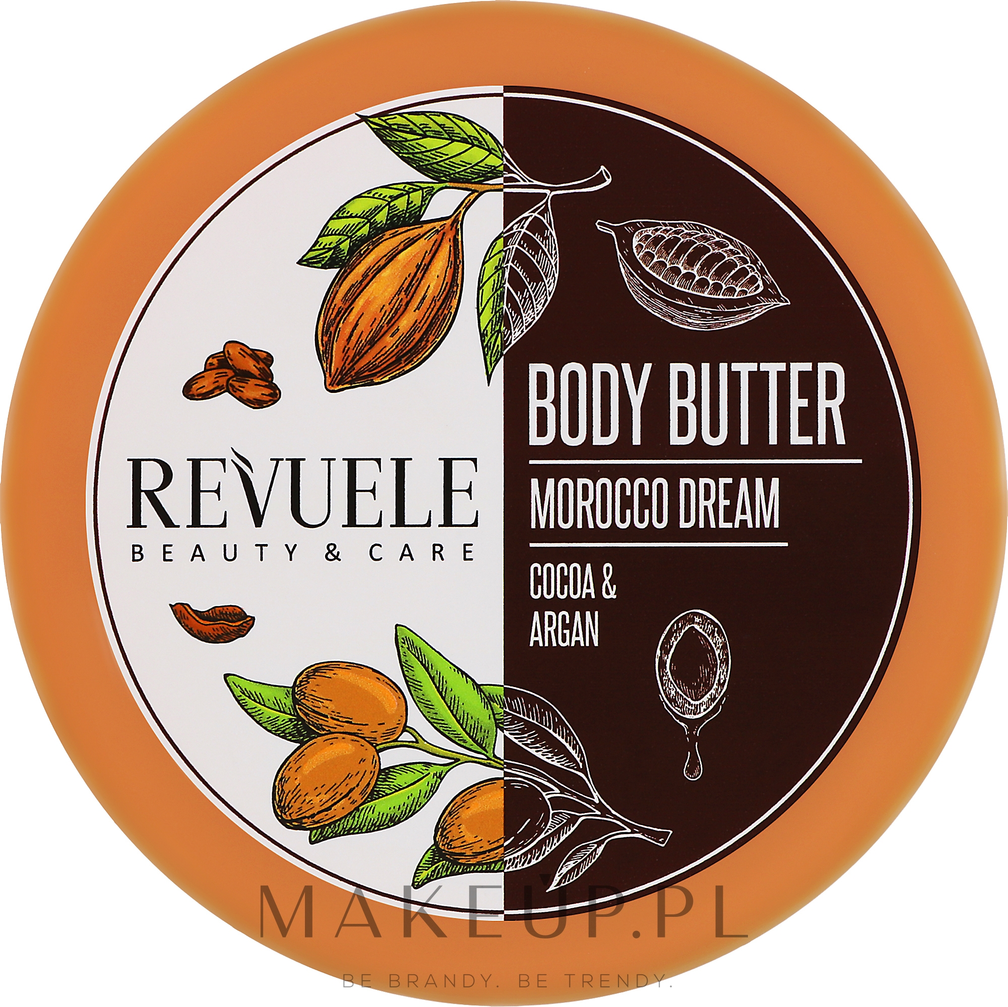 Masło do ciała Kakao i argan - Revuele Morocco Dream Cocoa & Argan Body Butter — Zdjęcie 200 ml