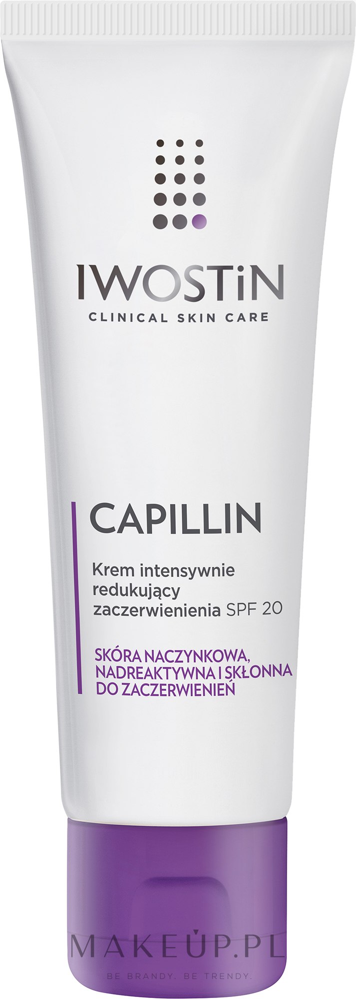 Krem intensywnie redukujący zaczerwienienia SPF 20 - Iwostin Capillin Intensive Cream SPF 20 — Zdjęcie 40 ml