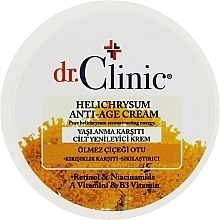 Przeciwzmarszczkowy krem regenerujący skórę - Dr. Clinic Helichrysum Anti-Age Cream — Zdjęcie N1