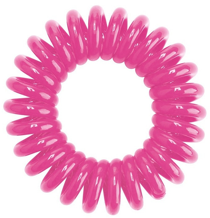 Gumki do włosów, różowe, 3szt. - HH Simonsen Hair Cuddles Pink — фото N2