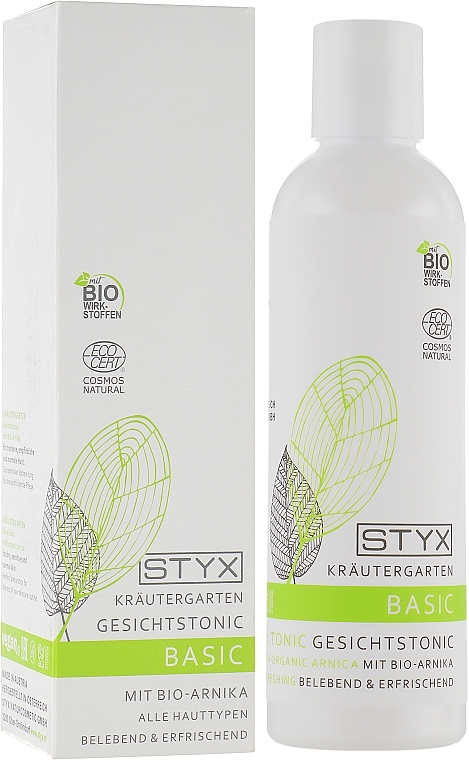 Ziołowy tonik antybakteryjny z organiczną arniką - Styx Naturcosmetic Basic Refreshing Tonic With Organic Arnica — Zdjęcie N3