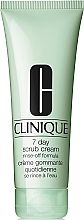 Kup Krem złuszczający - Clinique 7 Day Scrub Cream Rinse-Off Formula