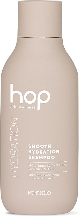 Nawilżający szampon do włosów kręconych i niezdyscyplinowanych - Montibello HOP Smooth Hydration Shampoo — Zdjęcie N1