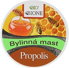 Ziołowa maść do ciała z mleczkiem pszczelim i koenzymem Q10 - Bione Cosmetics Honey + Q10 Herbal Cream Propolis — Zdjęcie N1