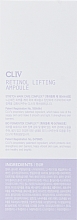 Liftingujący koncentrat do twarzy z retinolem - CLIV Retinol Lifting Ampoule — Zdjęcie N3