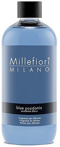 Wypełniacz dyfuzora zapachowego - Millefiori Milano Blue Posidonia Fragrance Diffuser Refill — Zdjęcie N1