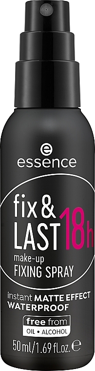 Spray utrwalający makijaż - Essence Fix & Last 18h Make-up Fixing Spray — Zdjęcie N2