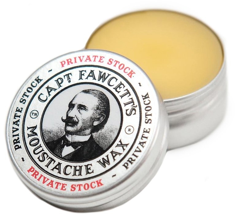 Wosk do wąsów - Captain Fawcett Private Stock Moustache Wax — Zdjęcie N1