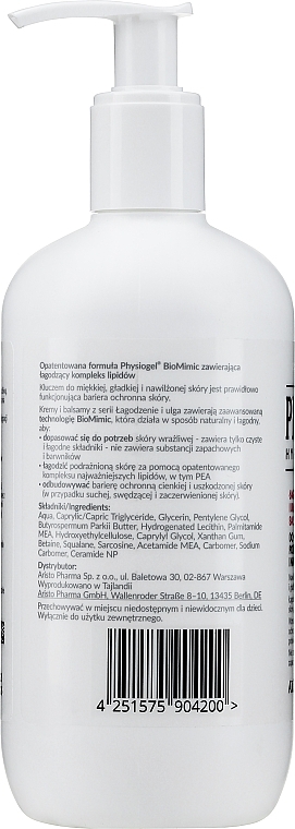 PRZECENA! Nawilżający balsam do ciała - Physiogel Calming Relief A.I. Body Lotion * — Zdjęcie N4