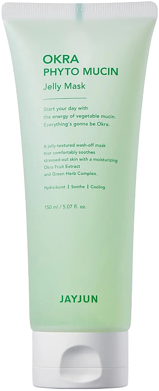 Żelowa maska ​​z fitomucyną - Jayjun Okra Phyto Mucin Jelly Mask — Zdjęcie N1