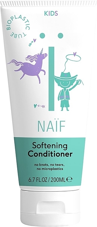 Odżywka do włosów - Naif Kids Softening Conditioner — Zdjęcie N1